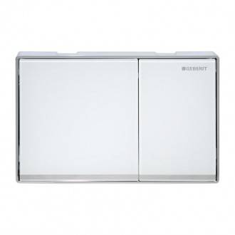 Pulsador Omega60 Blanco