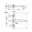 Grifo Bater&iacute;a de lavabo de pared M Grohe Veris