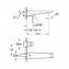 Grifo Monomando de lavabo mural M Grohe Allure Brilliant