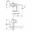 Grifo lavabo mural Grohe Allure S