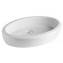 Lavabo sobre encimera Gala Eos ovalado 59,3 x 39,5 cm
