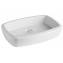 Lavabo sobre encimera Gala Eos rectangular 59,3 x 39,5 cm