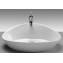 Lavabo sobre encimera Gala Elipse 63 x 43 cm