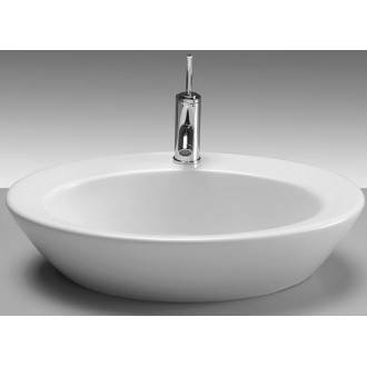 Lavabo sobre encimera Gala Luna 61 x 46 cm