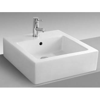 Lavabo sobre encimera Gala City 48 x 48 cm