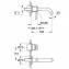 Grifo de lavabo mural Grohe Atrio S