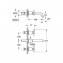 Grifo Bater&iacute;a de lavabo mural Grohe Atrio S 