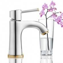 Grifo lavabo Grohe Grandera M Liso Oro