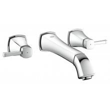 Grifo Batería de lavabo mural L Grohe Grandera