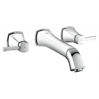 Grifo Bater&iacute;a de lavabo mural L Grohe Grandera