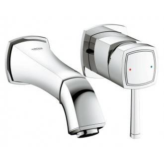 Grifo de lavabo mural S Grohe Grandera