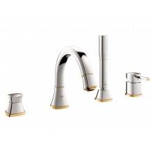 Grifo combinación para baño Grohe Grandera Oro