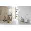 Lavabo semipedestal Gala Street Square 55 x 45 cm