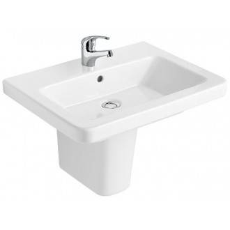 Lavabo semipedestal Gala Street Square 55 x 45 cm