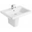 Lavabo semipedestal Gala Street Square 55 x 45 cm