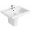 Lavabo semipedestal Street Square 55x45cm