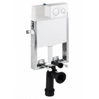 Cisterna empotrada con soporte Sanslim y placa To-Slim