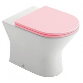 Inodoro Gala Baby wc rosa BTW compacto