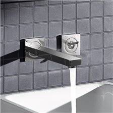 Grifo de lavabo mural M Grohe Eurocube Joy