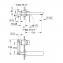 Grifo de lavabo mural M Grohe Eurocube