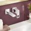 Grifo de lavabo mural M Grohe Eurocube