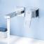 Grifo de lavabo mural L Grohe Eurocube