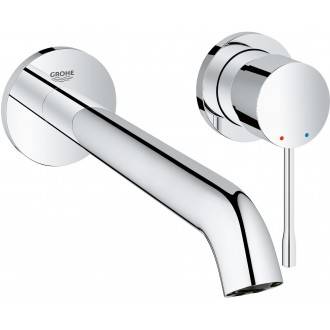 Grifo de lavabo mural L Grohe Essence