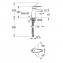 Grifo lavabo S con EcoJoy Grohe Eurodisc Cosmopolitan