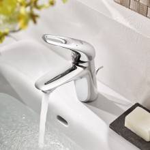 Grifo lavabo S de palanca con hendidura Grohe Eurostyle