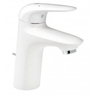 Grifo lavabo S de palanca s&oacute;lida Moon White Grohe Eurostyle