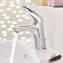 Grifo lavabo S Plus de palanca con hendidura Grohe Eurostyle