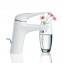 Grifo lavabo S Plus de palanca con hendidura Moon White Grohe Eurostyle