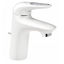 Grifo lavabo S Plus de palanca con hendidura Moon White Grohe Eurostyle