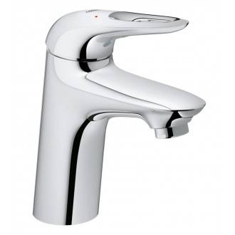 Grifo lavabo S Liso de palanca con hendidura Grohe Eurostyle