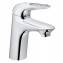 Grifo lavabo S Liso de palanca con hendidura Grohe Eurostyle