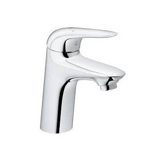Grifo lavabo S Liso de palanca s&oacute;lida Grohe Eurostyle