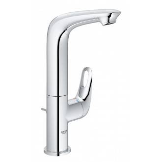 Grifo de lavabo L de palanca con hendidura Grohe Eurostyle