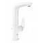 Grifo de lavabo L de palanca s&oacute;lida Moon White Grohe Eurostyle