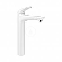 Grifo de lavabo XL de palanca sólida Moon White Grohe Eurostyle