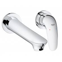 Grifo de lavabo mural M de palanca sólida Grohe Eurostyle