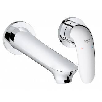 Grifo de lavabo mural M de palanca s&oacute;lida Grohe Eurostyle