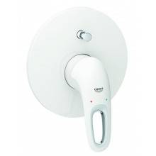 Grifo empotrado baño y ducha de palanca con hendidura Moon White Grohe Eurostyle
