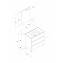 Pack mueble 3 cajones Jade Gala con espejo