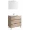 Pack mueble 3 cajones Jade Gala con espejo