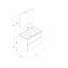 Pack mueble 2 cajones Jade Gala 60cm
