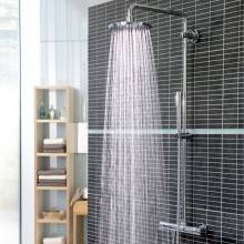 Columna termostática de ducha con aislante térmico Grohe Rainshower System 210