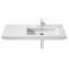 Lavabo mural o sobremueble Prisma izda 90cm Roca