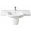 Lavabo semipedestal Meridian 100x46cm Roca