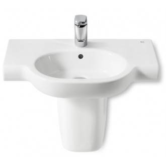 Lavabo semipedestal Meridian 70x46cm Roca