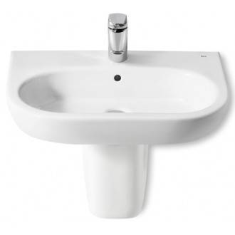 Lavabo semipedestal Meridian 65x46cm Roca